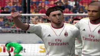 PES 2014 (PS2) Montolivo goal for AC Milan