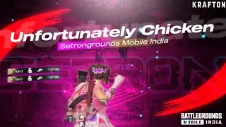BGMI Live chicken lele kya // Setron Play with teamcode \\ Road to 2K Do like and Subscribe.