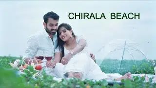Best Pre-wedding video shoot #chirala #beach #2025