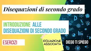 Le DISEQUAZIONI DI SECONDO GRADO: introduzione ed equazione associata