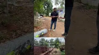 ✅ Best Boundary Fencing Work in Kerala! #shorts #shortsvideo #tatawiron #keralafencing #farmhouse