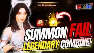 MIR4 F2P Skill Tome Summon & Combine | Legendary Skill Pull, Codex + Potential Progress (No Top-Up)