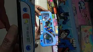 Superman🦸🧛 Pencil Box #school #pencil #superman #batman #superhero #trending #shorts #subscribe
