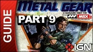 Metal Gear (MSX) Walkthrough Part 9 - Second Floor Sweep