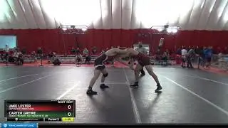 High School Boys 220 Jake Lester Izzy Style Wrestling Vs Carter Grewe Crass Trained-The Weigh In C
