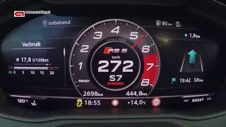 Audi RS5 2017 SPEED (0 - 270+ km/h)