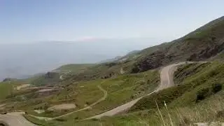 The road to Alamut Castle / Iran