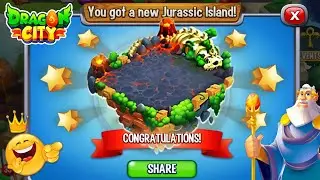 I brought a new Jurassic Island, plus 1000 gems in Dragon City! 😱