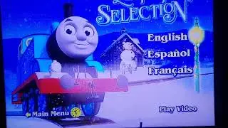 Thomas and Friends Christmas DVD Menu