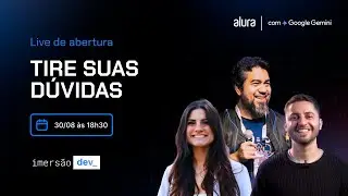 [Imersão Dev com Gemini] Live de abertura + Tire suas dúvidas!