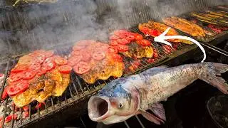 40 Years of Grilling Fish in KURDISTAN | IRAN’s Most Delicious Street Food