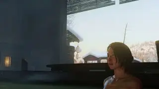 Расположение горячего источника в гостинице &laquo;Красный журавль&raquo; &mdash; Ghost of Yotei (PS5 Pro)