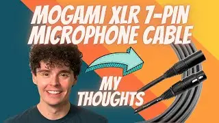 MXL-V69-CABLE1 MOGAMI XLR 7-Pin Microphone Cable (Review)
