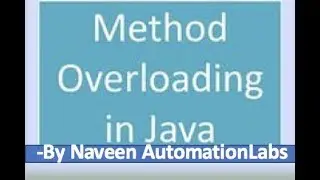 What is Method and Method Overloading in Java