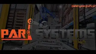 PAR-SYSTEMS - Automatyczna stacja paletyzacji skrzynek / Automatic box palletizing station