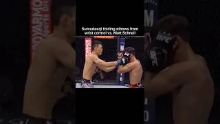 Sumudaerji folding elbows from wrist control vs. Matt Schnell