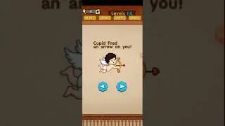 Super Brain Level 64 Cupid fired an arrow on you! Walkthrough