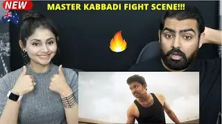 Master Kabbadi Fight Scene Reaction | Thalapathy Vijay | Vaathi Kabaddi 4K (English Subtitle)
