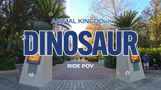 DINOSAUR Ride POV 🦖 | A Look Back at the iconic Disney&rsquo;s Animal Kingdom