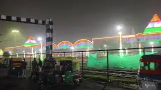 Banaras Railway Station Vandey bharat । बनारस रेलवे स्टेशन । banaras railway station night view 2025