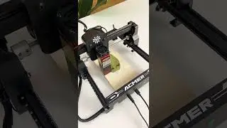Leaf Laser Engraving with ACMER S1!