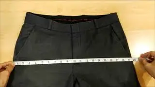 Pants Hip Measurement Guide