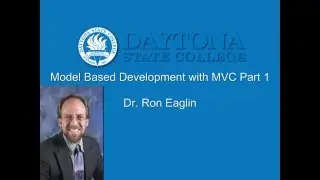 Model Based Development With MVC Part 1