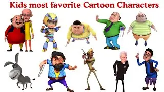 Motu Patlu & Vir The Robot Boy 🤖🍩 | Characters Names & Fun Facts | India’s Kids’ Favorites