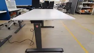 Sedus Schreibtisch elektrisch Arbeitsplatz wei&szlig; Tisch B&uuml;rotisch 120x80 est0129
