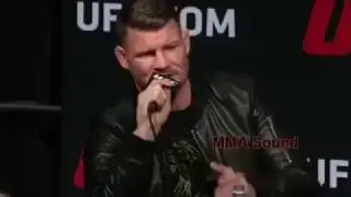 Funny trash talk between Michael Bisping vs George St Pierre UFC Press Conference highlight