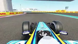 ABU DHABI F1 | Renault R26 Fernando Alonso 2006 onboard tv cam | Assetto Corsa