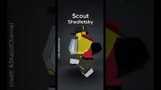 Scout Shedletsky #forsaken #tf2 #shedletsky
