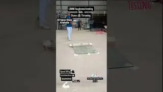 Toughened Glass testing,Stone Throwing,All Glass Available ph8618407945#hassan#karnataka #trending