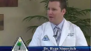 Interview with Dr. Ryan Simovitch at Palm Beach Orthopaedic Institute