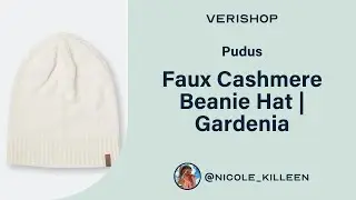 Pudus Faux Cashmere Beanie Hat | Gardenia Review