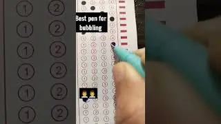 Best pen for OMR sheet bubbling proper filling #mock up test#ncert #neet#cet #XOpen #motivation#pw