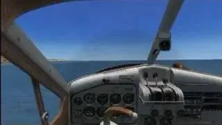 an interactive island adventure floatplane