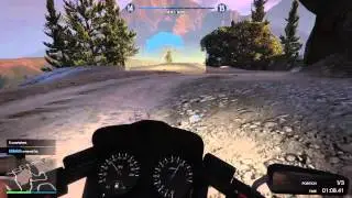 GTA V Intense Bike Race in first person