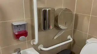 Lovair Airfury C1 hand dryer: McDonald&rsquo;s, Lower Dame Street ♿️🚼🗝️🗝️🗝️