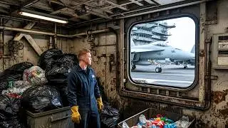 🔥 &iquest;A d&oacute;nde va la basura en un portaaviones con 5.000 marinos a bordo?
