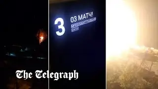Ukraine: Kherson TV tower struck as Russian air defence activated in Belgorod