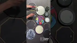 Drum pad - comparing volume levels! #drums #silesiadrum #drummer #drumpad