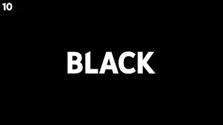 10 Hours of Black Screen