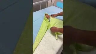 How to swaddle a baby #nurse #nursing #nursestudent #medical #nurses #pediatrics #swaddling #baby