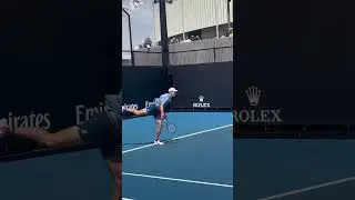 Alex de Minaur Big Forehand #tennis #ausopen #alexdeminaur #phonk #music #melbournetennis