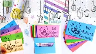 EID MONEY ENVELOPES /HOW TO MAKE EIDI ENVELOPES /EIDI ENVELOPES STEP BY STEP