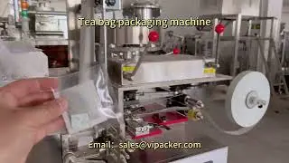Mongolian black tea single chamber filter paper bag tea packaging machine #blacktea #packmachine