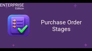 Odoo Purchase Order Stages For Enterprise || INKERP