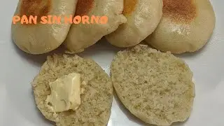 PAN SIN HORNO sin huevo, sin mantequilla, sin leche  | PASO A PASO | Yaely Ortiz