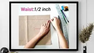 Adding Seam Allowances on a Pencil Skirt Pattern
